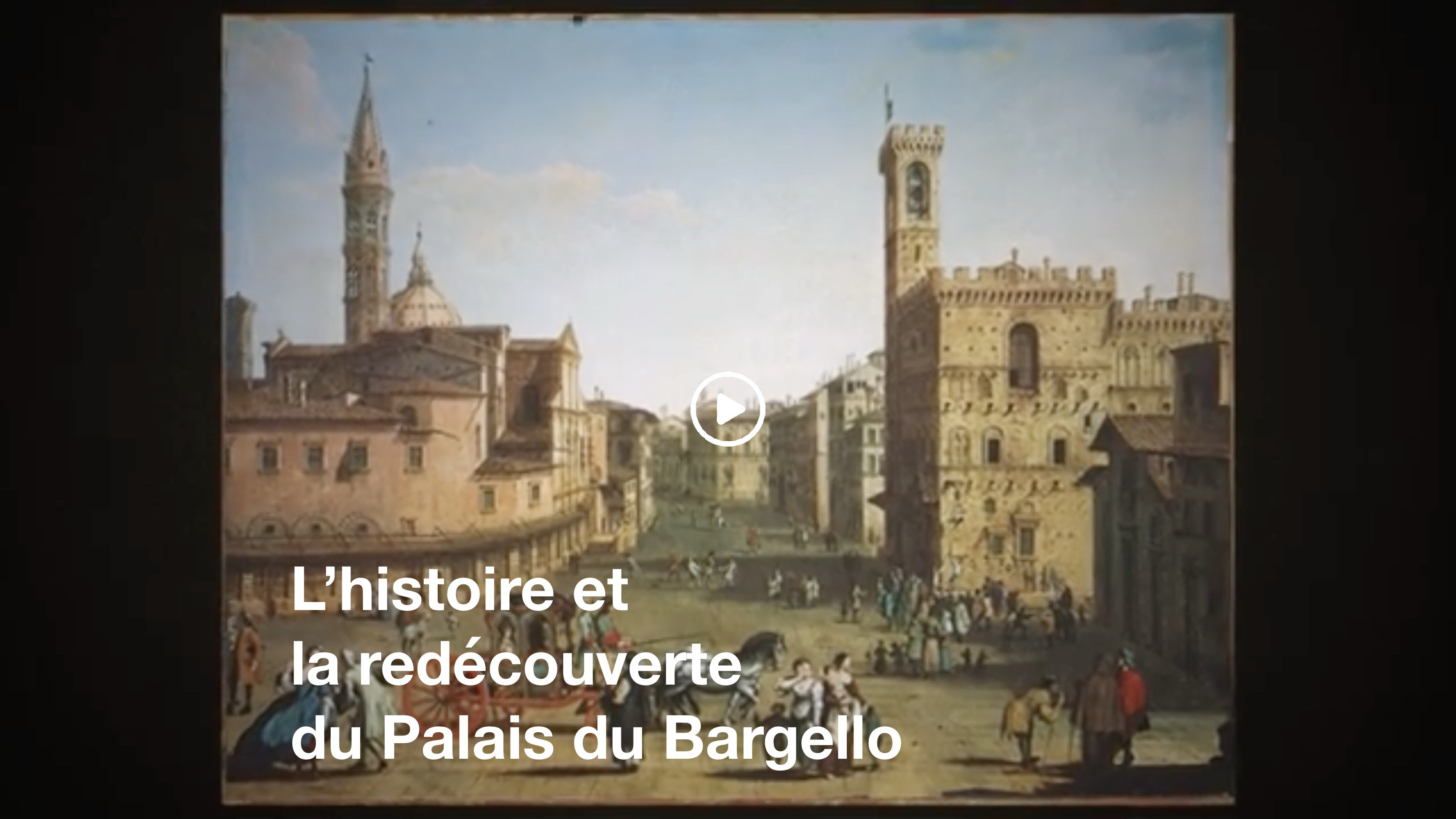 LA RISCOPERTA DEL PALAZZO DEL BARGELLO