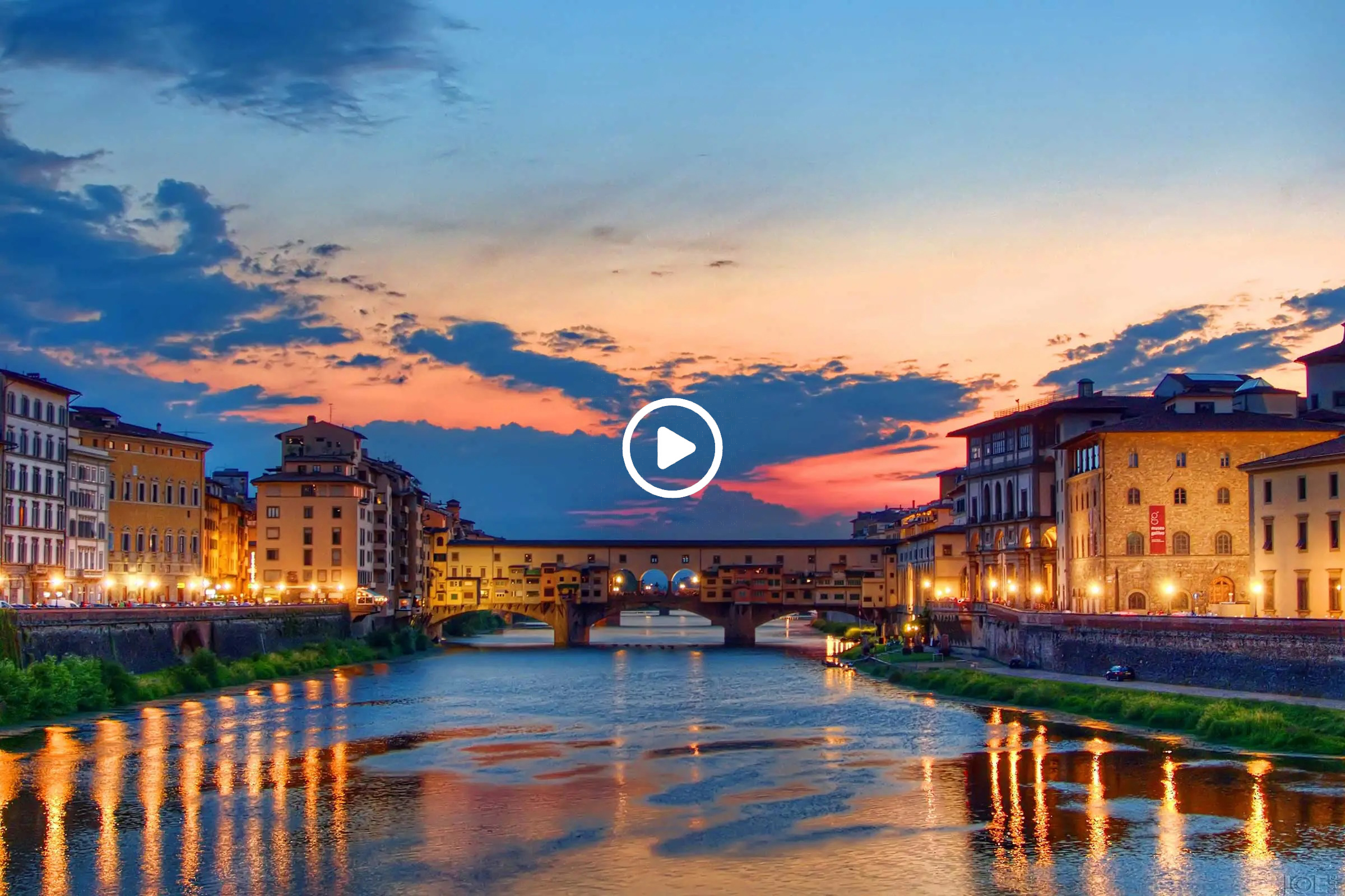 ponte vecchio start arrow