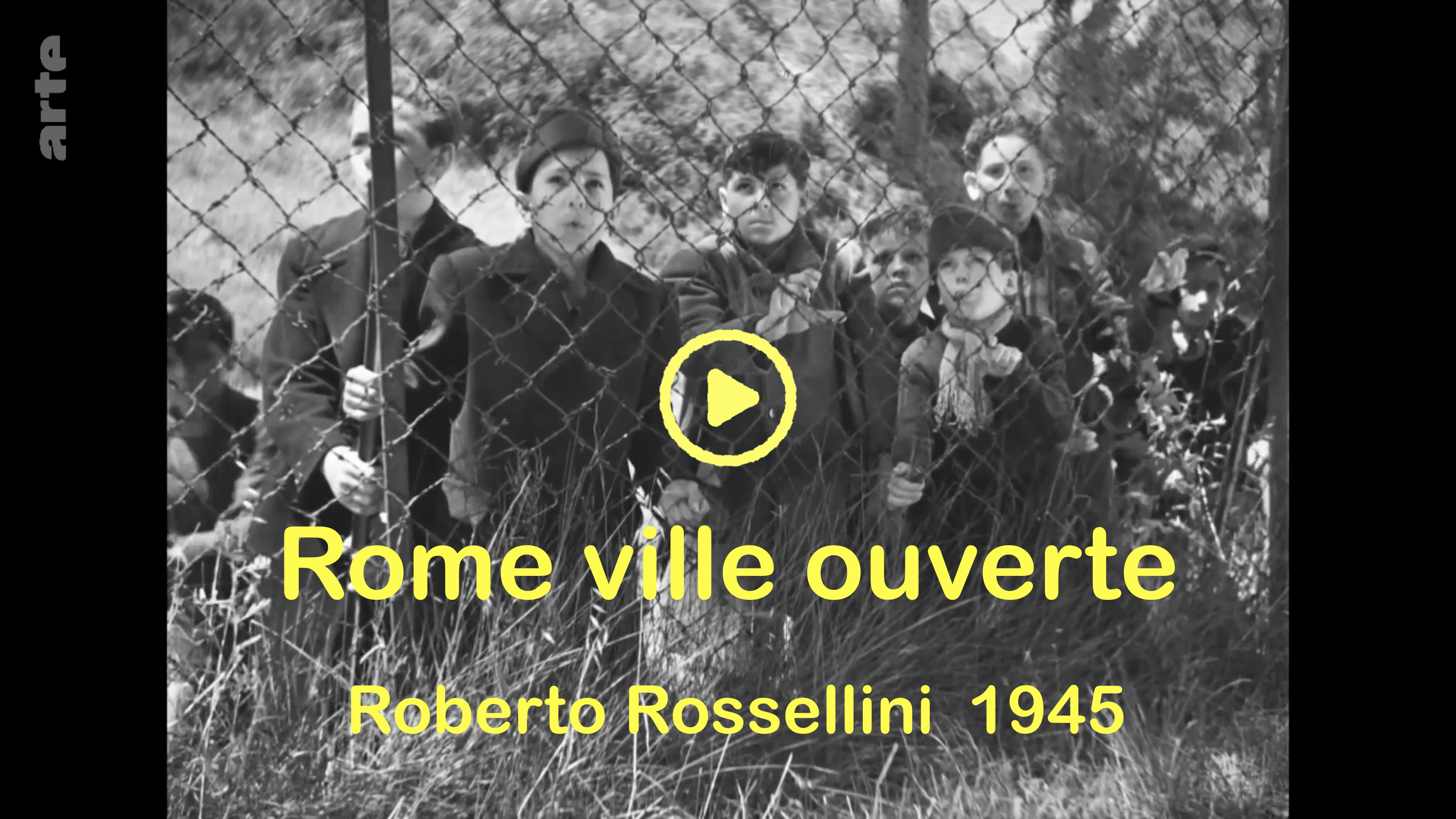 rome ville ouverte start